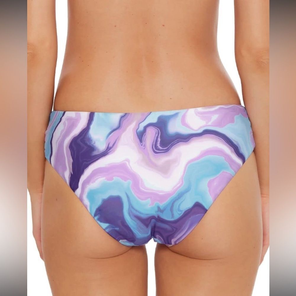 NWOT Becca by Rebecca Blue Agate Jordan Braided Hipster Fit Multi/Orchid - Picture 3 of 8